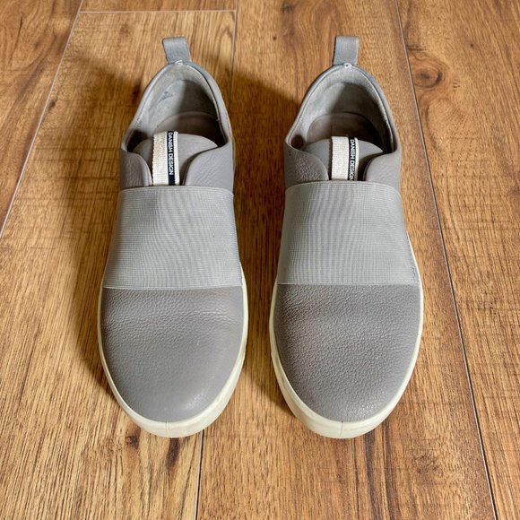 Ecco Grey Leather Sneakers - Picture 3 of 6